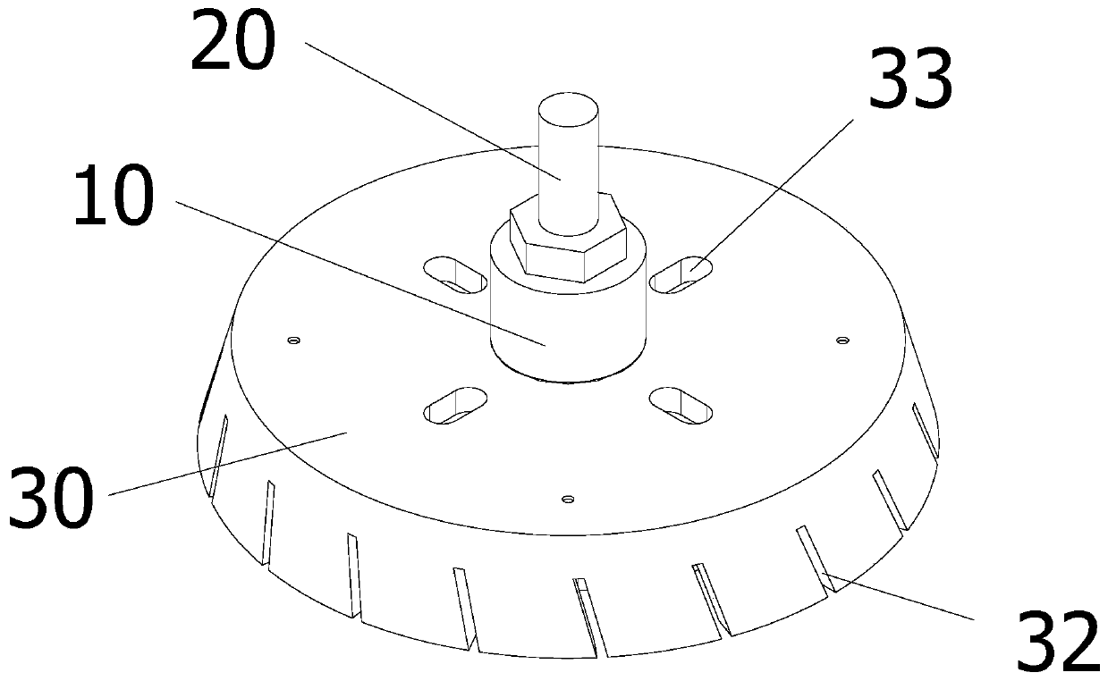 Compound vibrating grinding wheel for ultrasonic processing