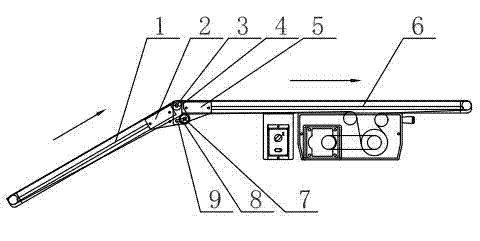 Adjustable-angle belt conveyor