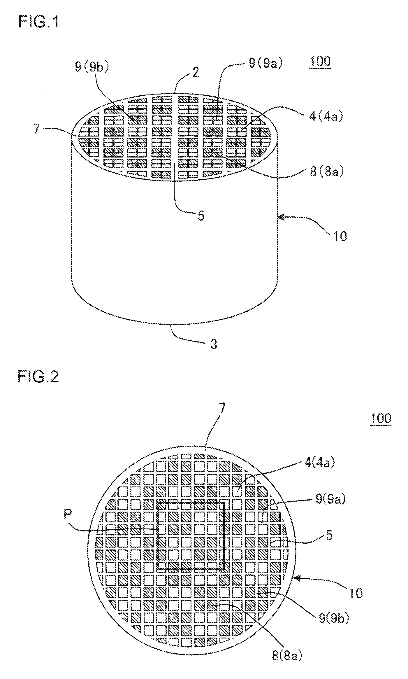 Honeycomb catalyst body