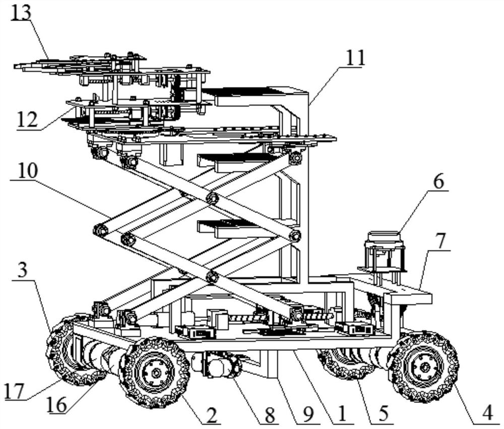 Intelligent handling trolley