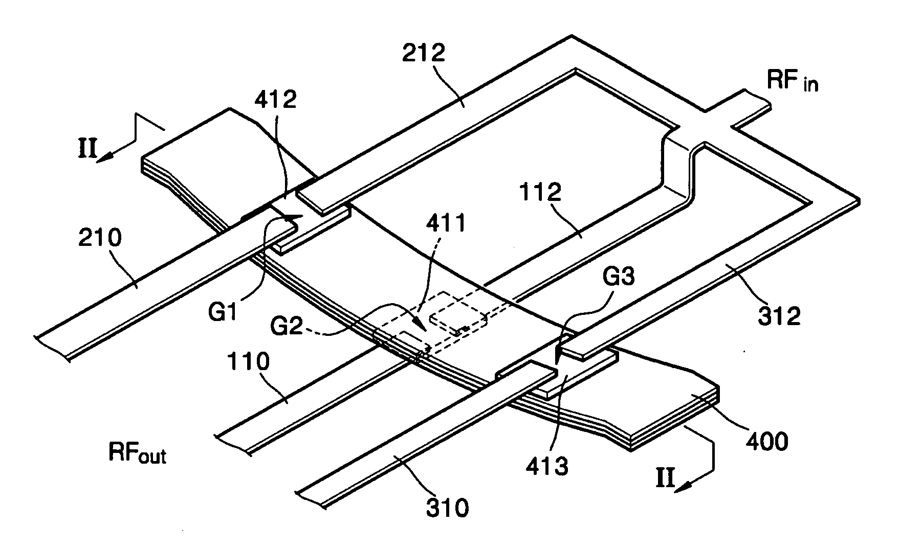 Tri-state RF switch