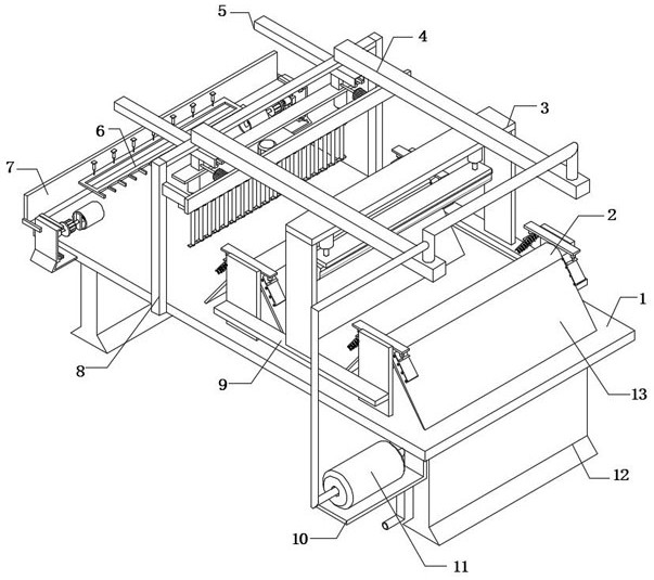 Edge covering machine for bedding package production