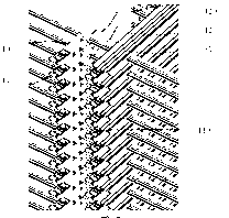 Novel slope type medicine storage unit