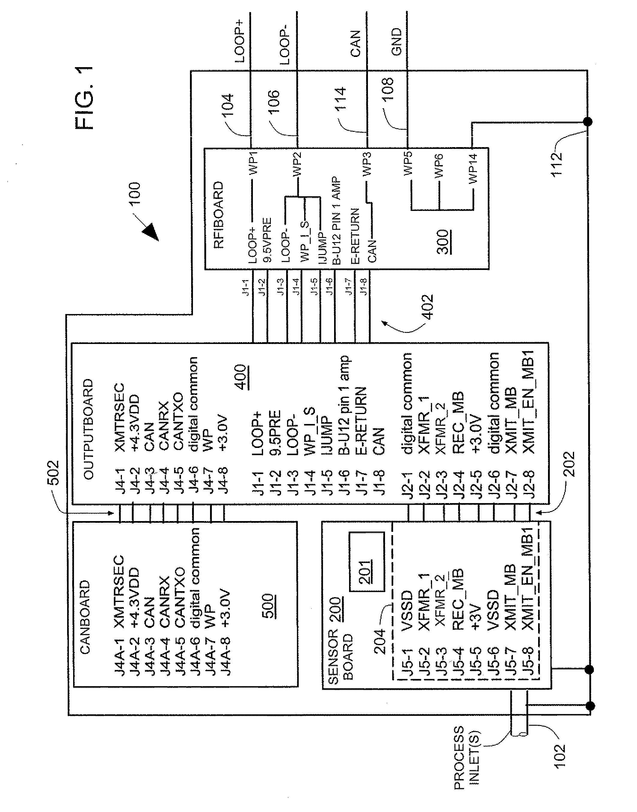 Two wire transmitter with isolated can output