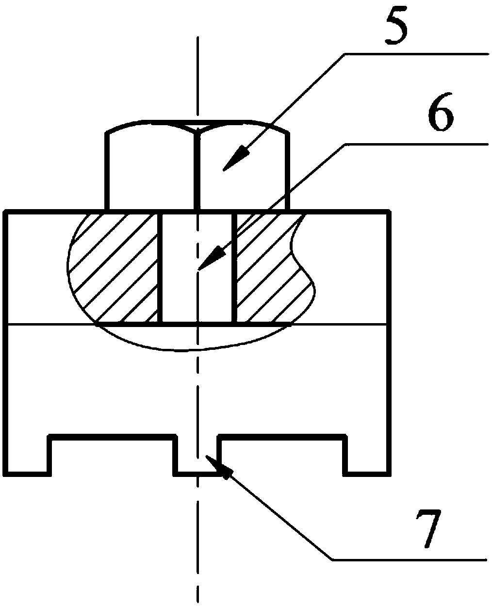 Maintenance and installation tool for nuclear-grade regulating valve base
