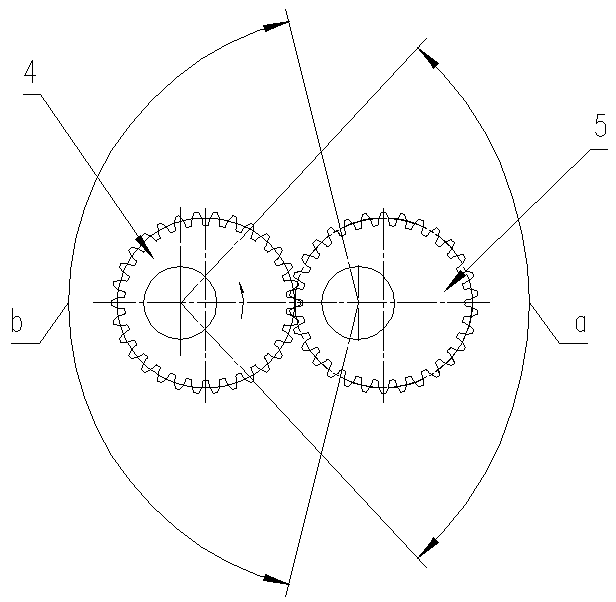 Oval gear variable-speed intermittent feeding mechanism for harvesting bundler