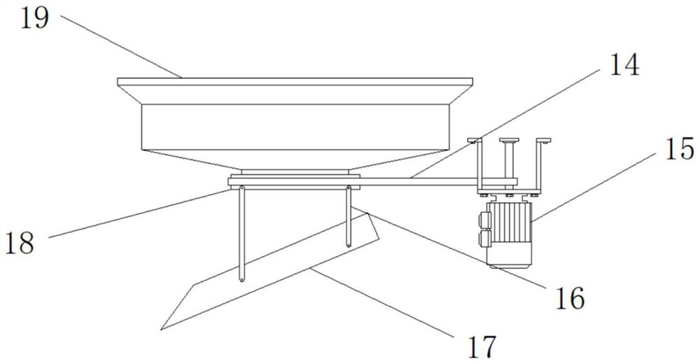 Auxiliary threshing and cleaning device of rice harvester