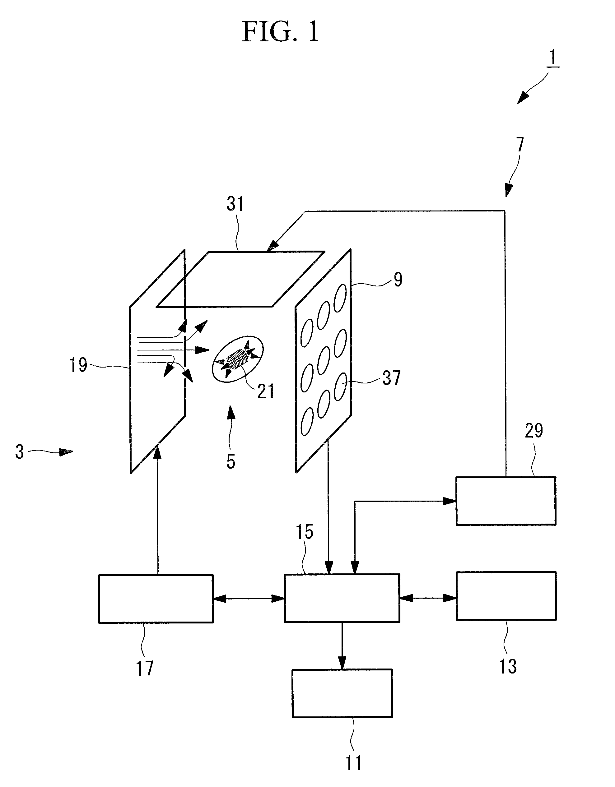 Position detection system for detection object and position detection method for detection object