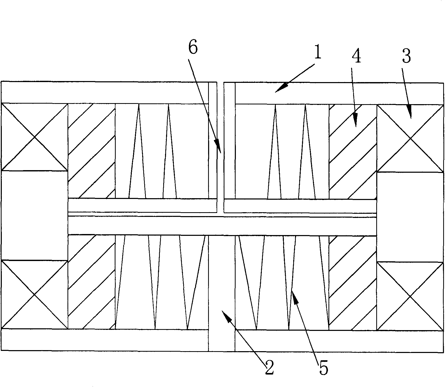 Clutch of electrombile bearing