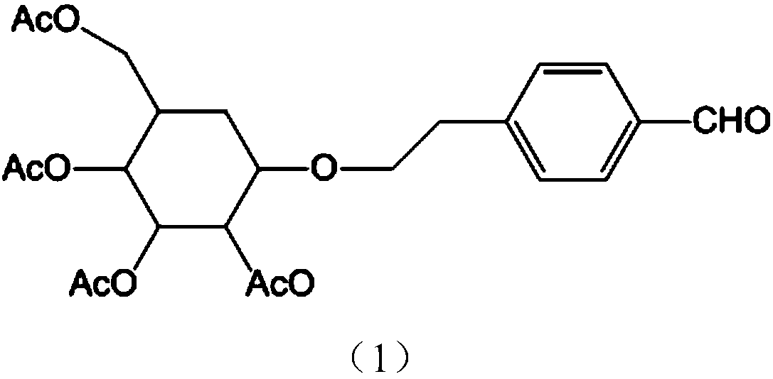 Method for synthesizing rhodioloside based on microwave assistance and application of synthesized rhodioloside to anti-ageing preparation
