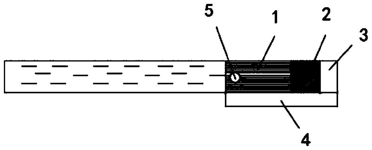 Refreshing and throat clearing filter and manufacturing method thereof