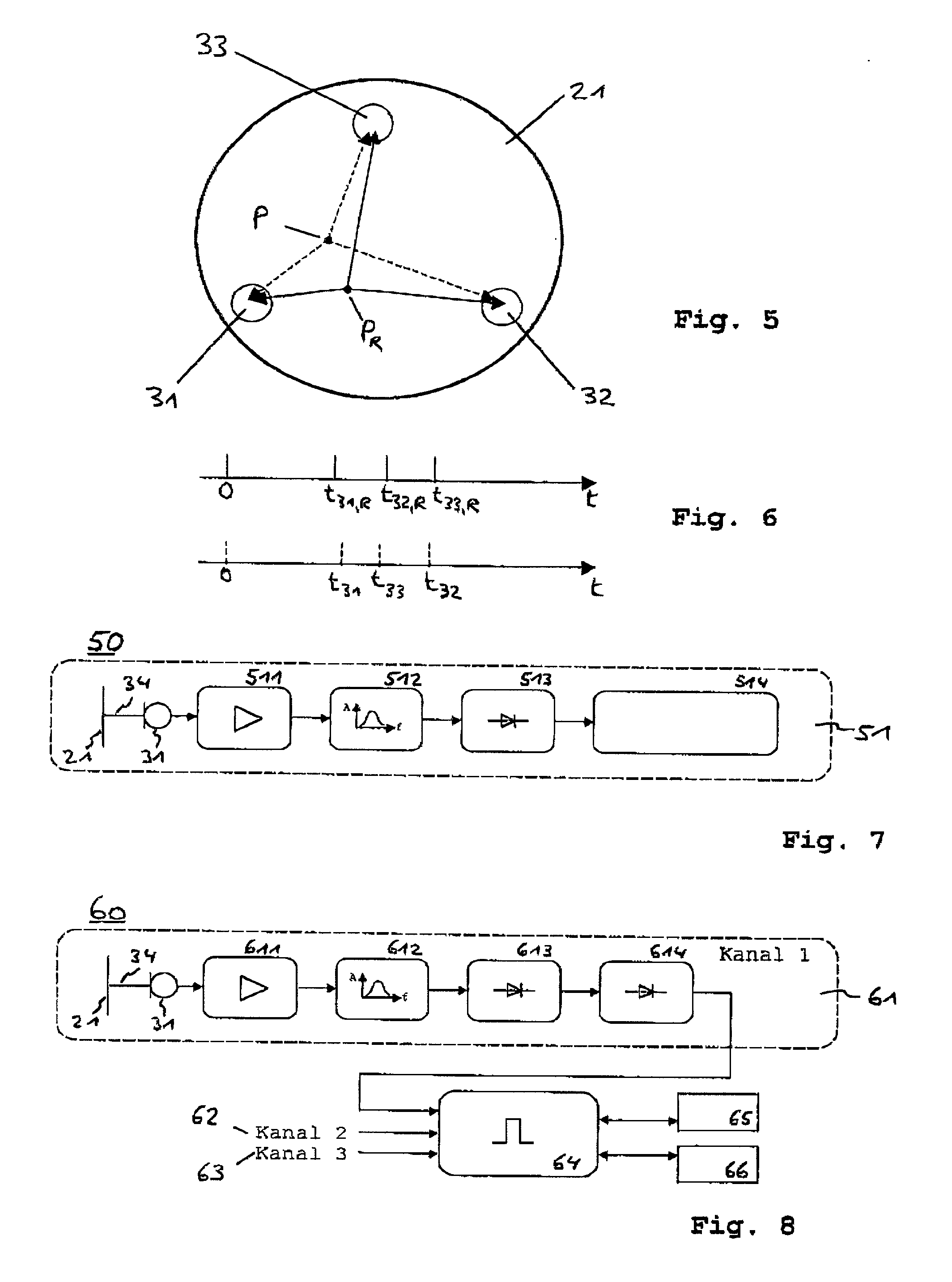 Procedure and device for acoustically detecting microparticles