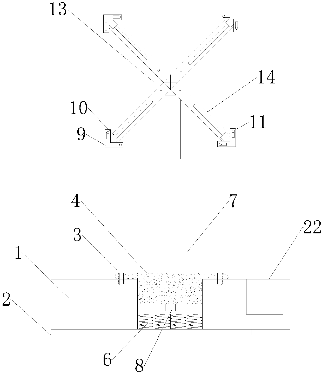 Computer display support