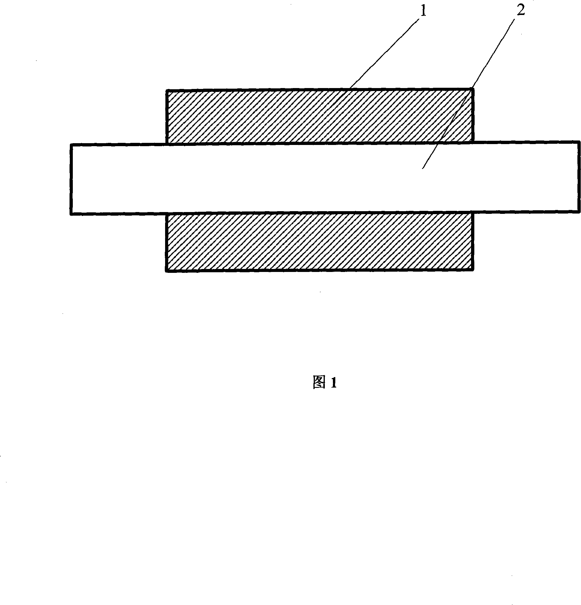Centrifugal composite modified indefinite chilled cast iron roller and preparation method thereof