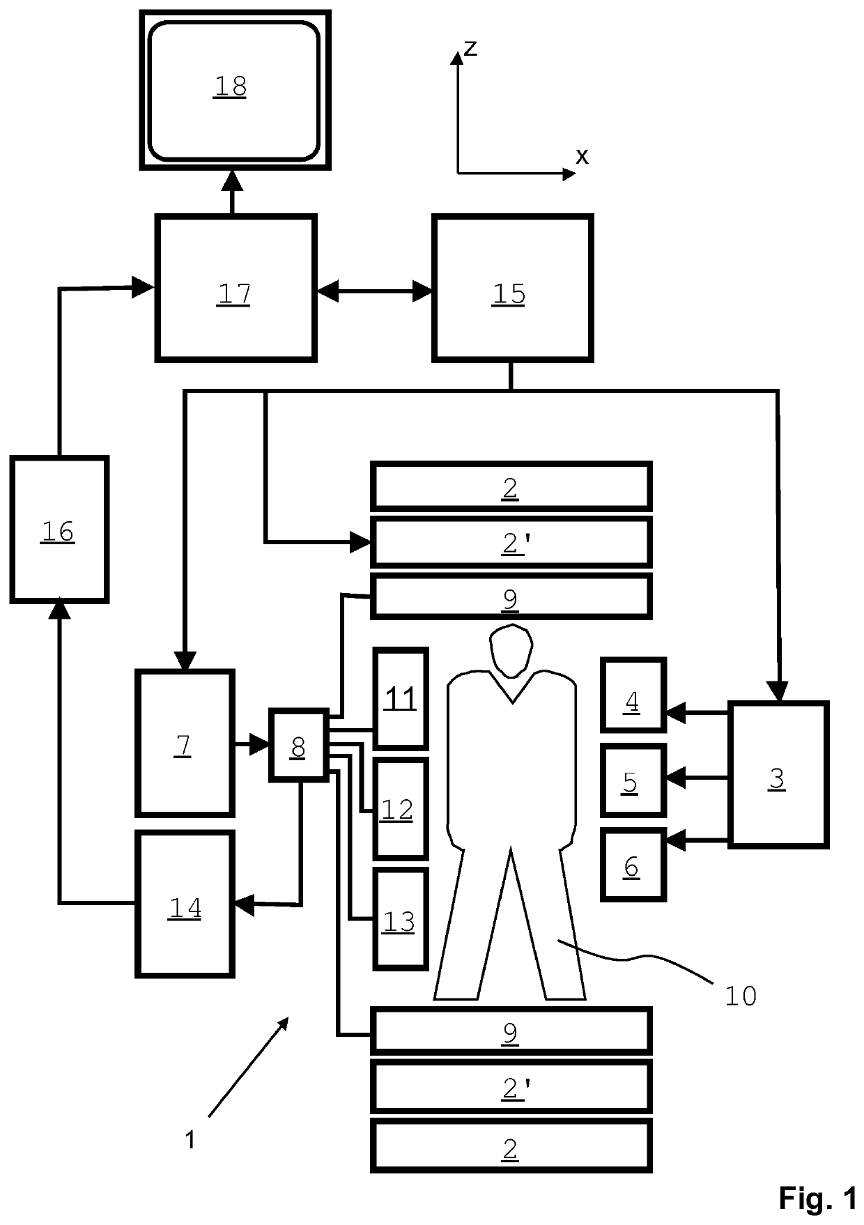 MR imaging with motion detection