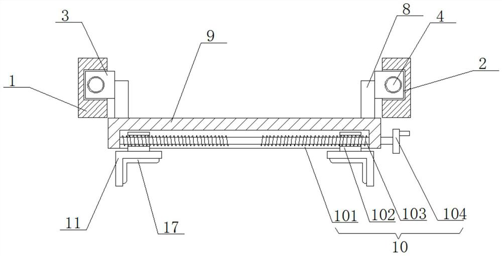 Positioning device for casting production line machining