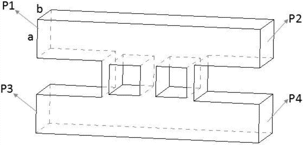 Phase dispersion compensation apparatus of waveguide branch electric bridge