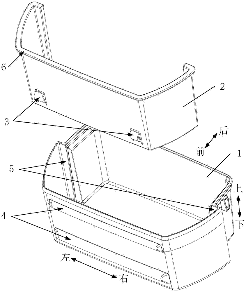 Bottle boxes and refrigerators for refrigerators