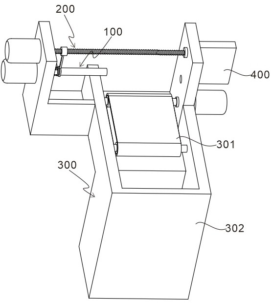 Cpp packaging film winding and storing device