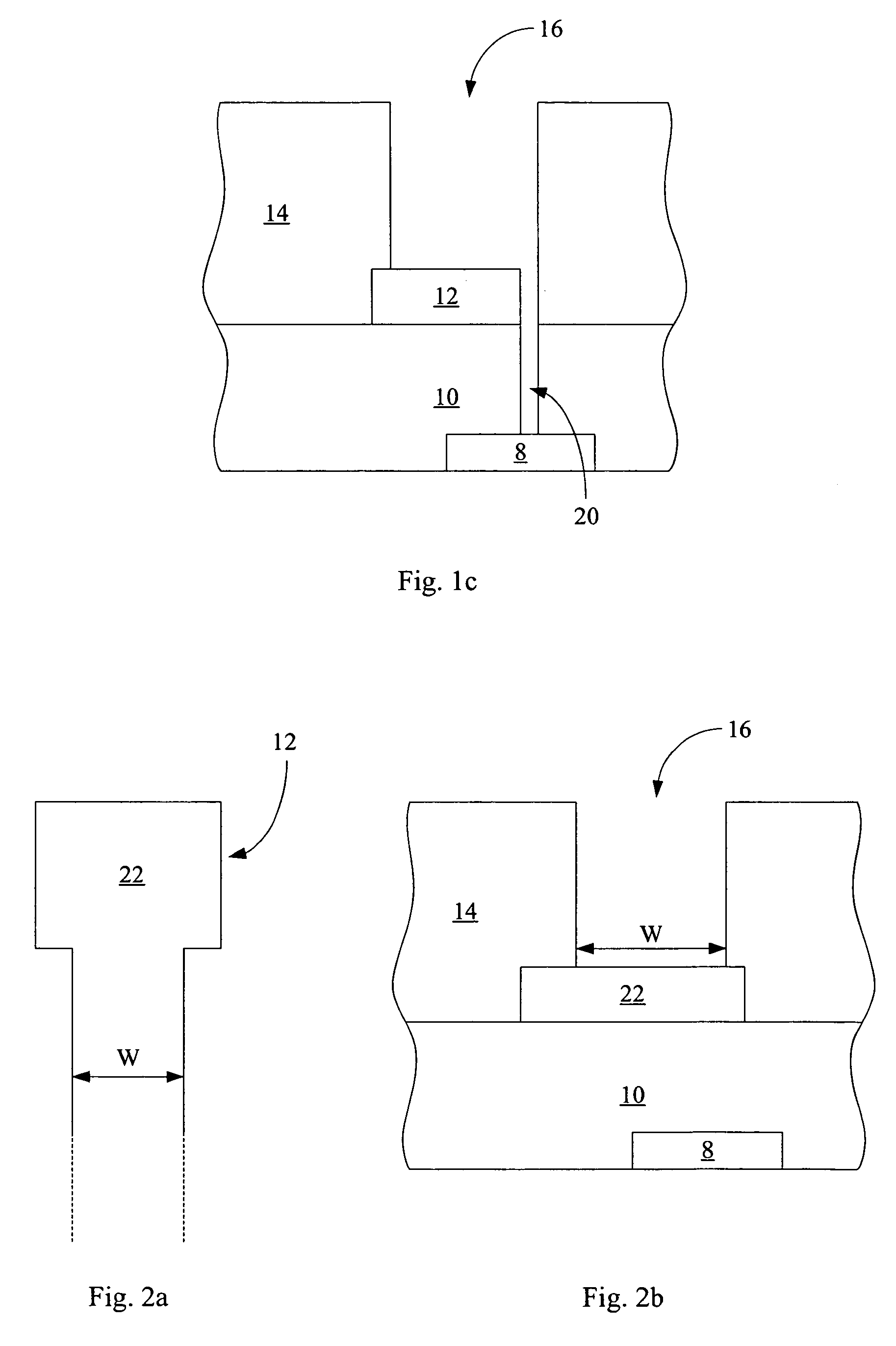 Method for reducing dielectric overetch when making contact to conductive features