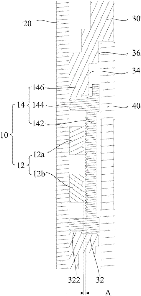 Flashlight component and terminal equipment