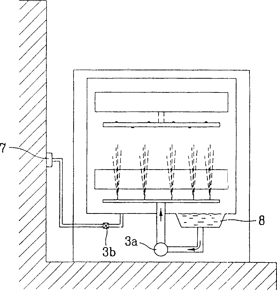 Method for controlling operation of disch washing machine according to turbidity of washing water