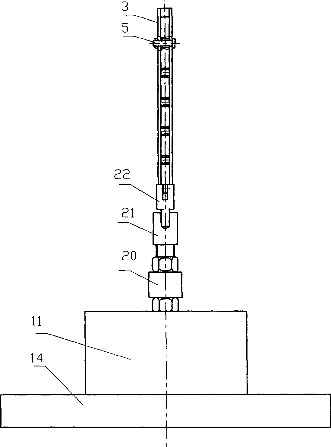 Testing method of polyphase coupling creep of fragmented rock body and equipment thereof