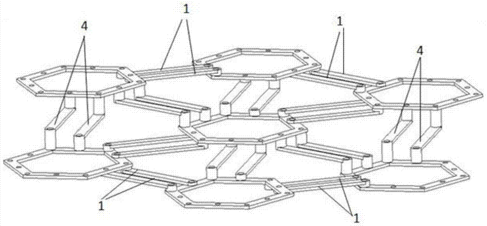 A regular hexagon planar unfolding mechanism