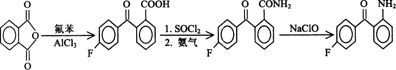 Process for preparing 2-amino-4'-fluoro-benzophenone