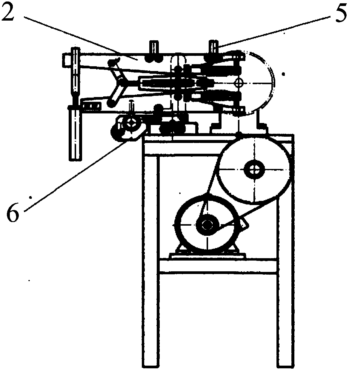 Abrasive belt polishing device