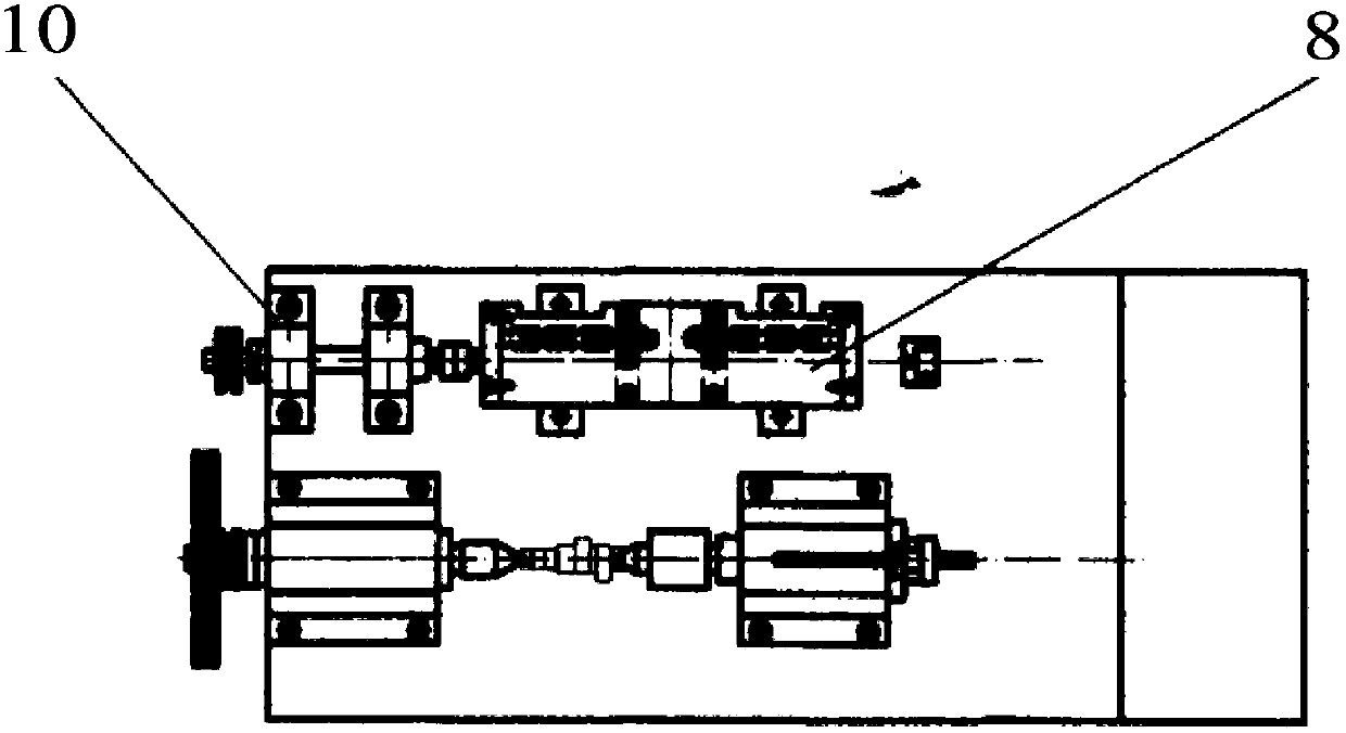 Abrasive belt polishing device