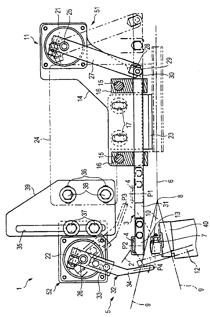 Weft insertion method and weft insertion device of rapier loom