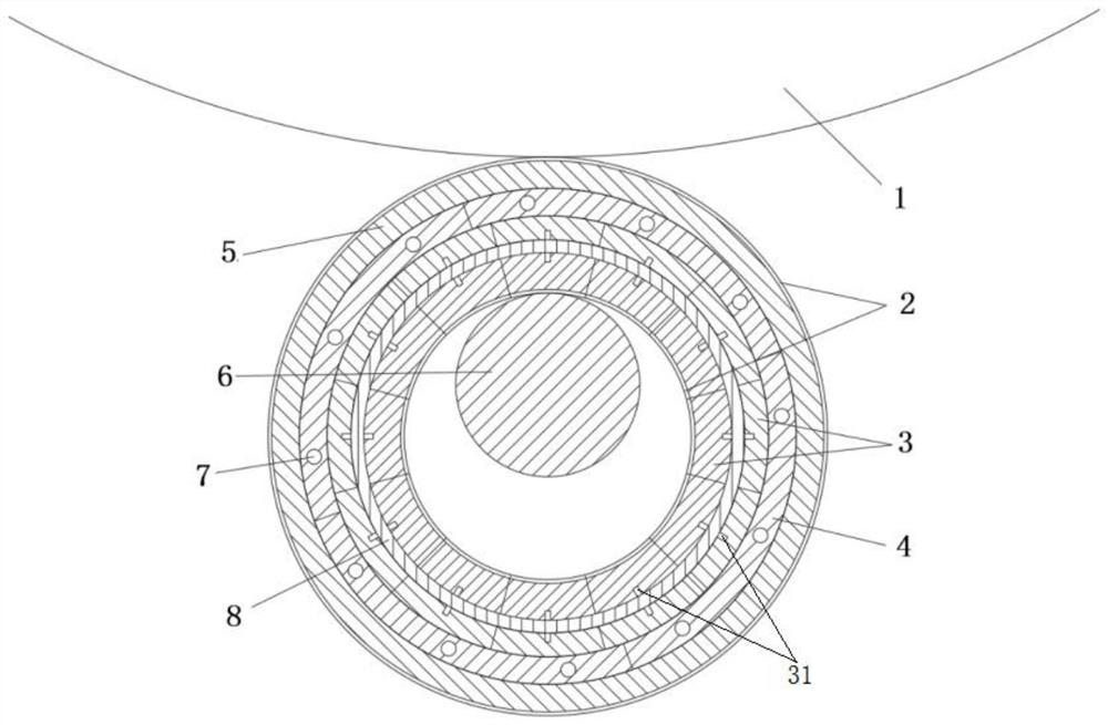 A thermoforming process and mold for inner and outer surface cross ribs for thin-walled cylindrical parts