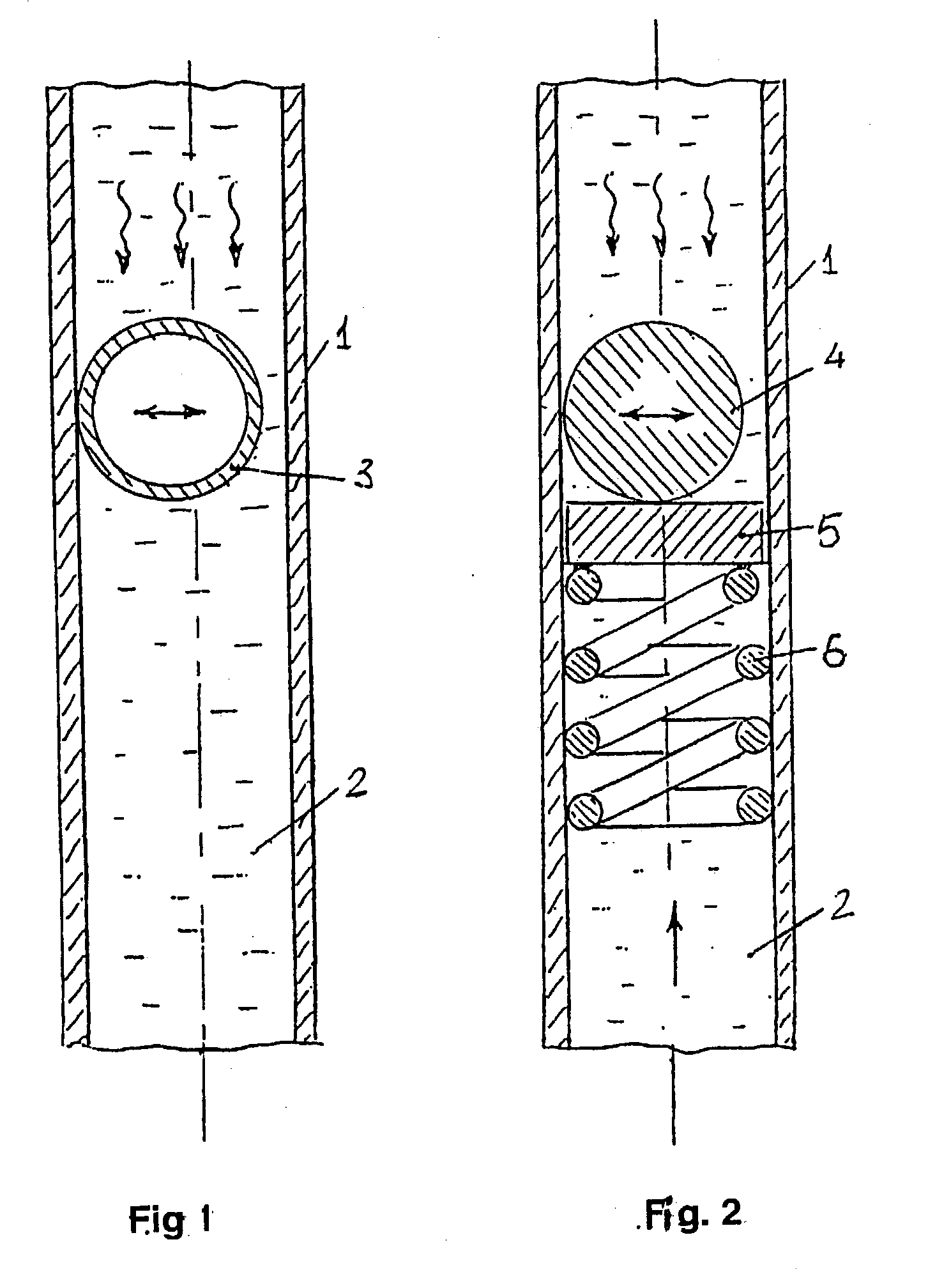 Method for vibrational impact on a pipe string in a borehole and devices for carrying out said method
