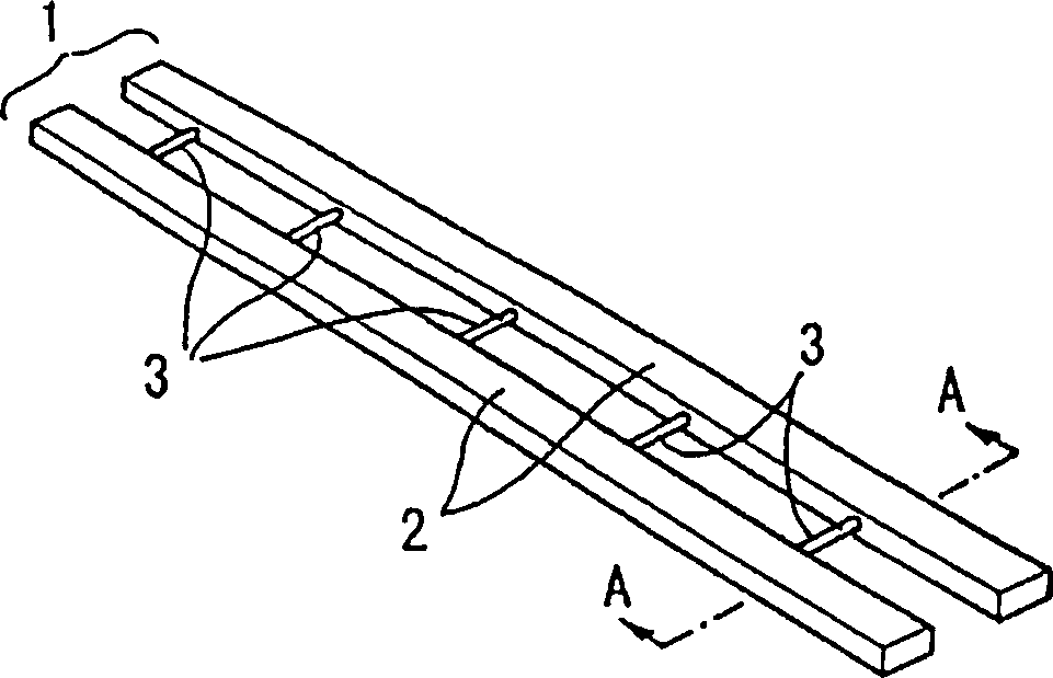 Ladder-type sleepers and railway tracks