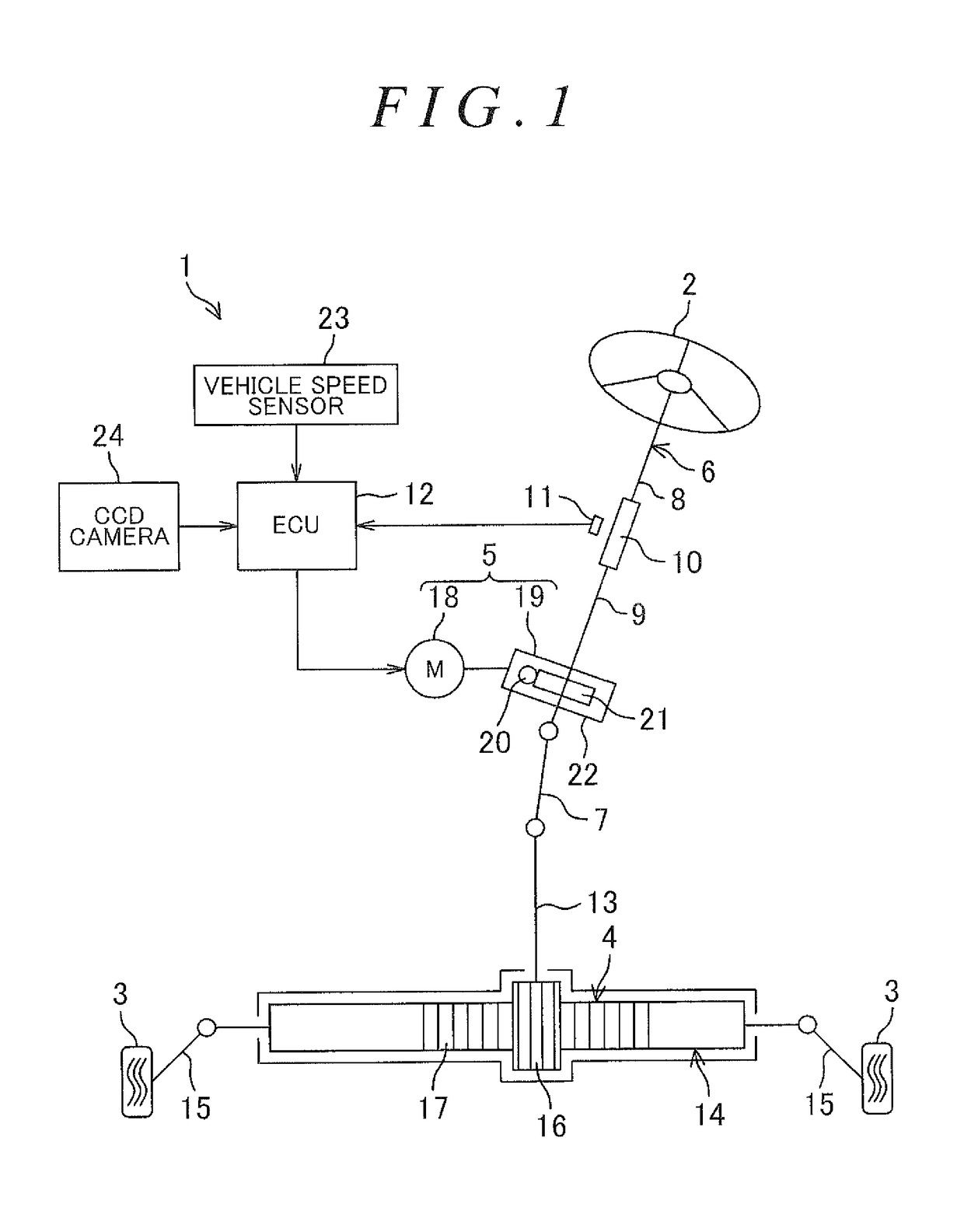 Steering assist device