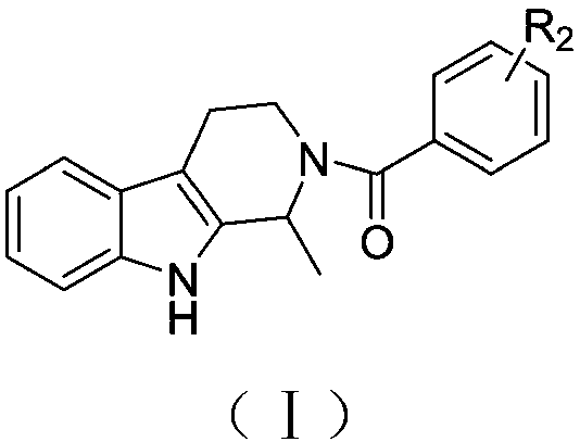 Fascaplysin derivative as well as preparation method and application