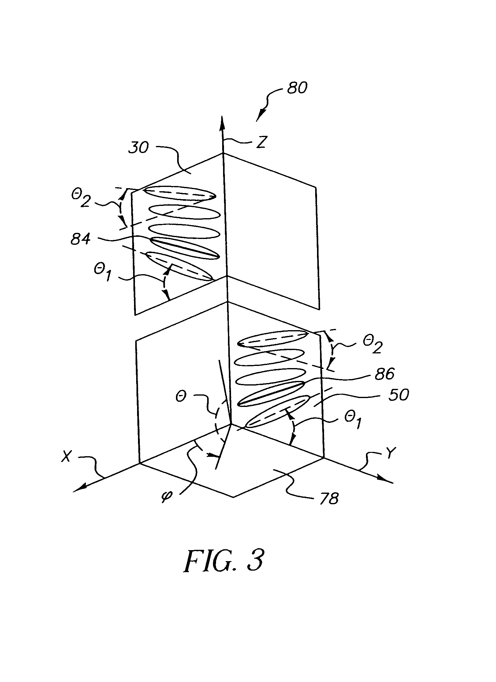 Compensator having particular sequence of films and crosslinked barrier layer