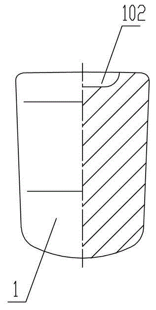 Method for producing lining plate of ball mill by adopting rolling technology