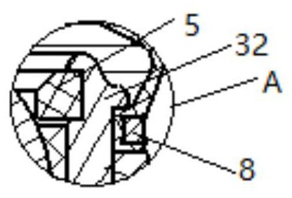 Novel split type ball pin