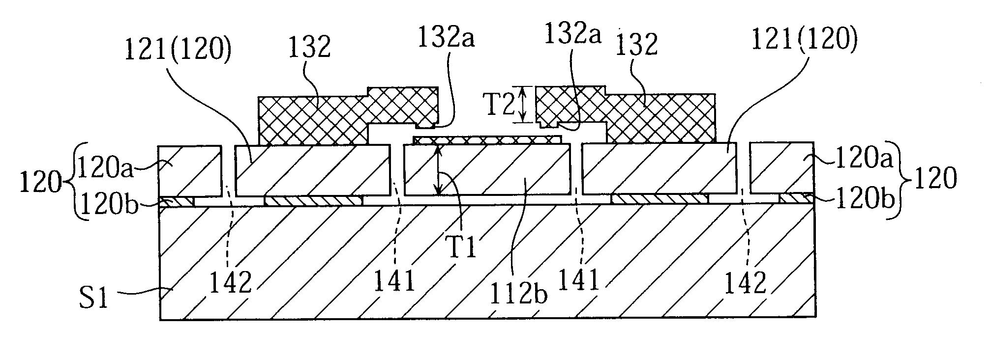 Micro-switching device and method of manufacturing micro-switching device