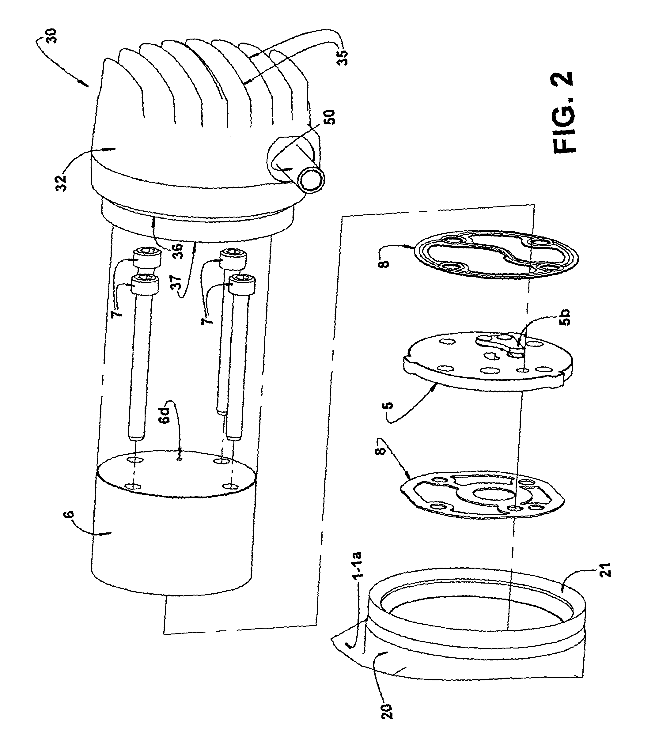 Constructive arrangement for a hermetic refrigeration compressor