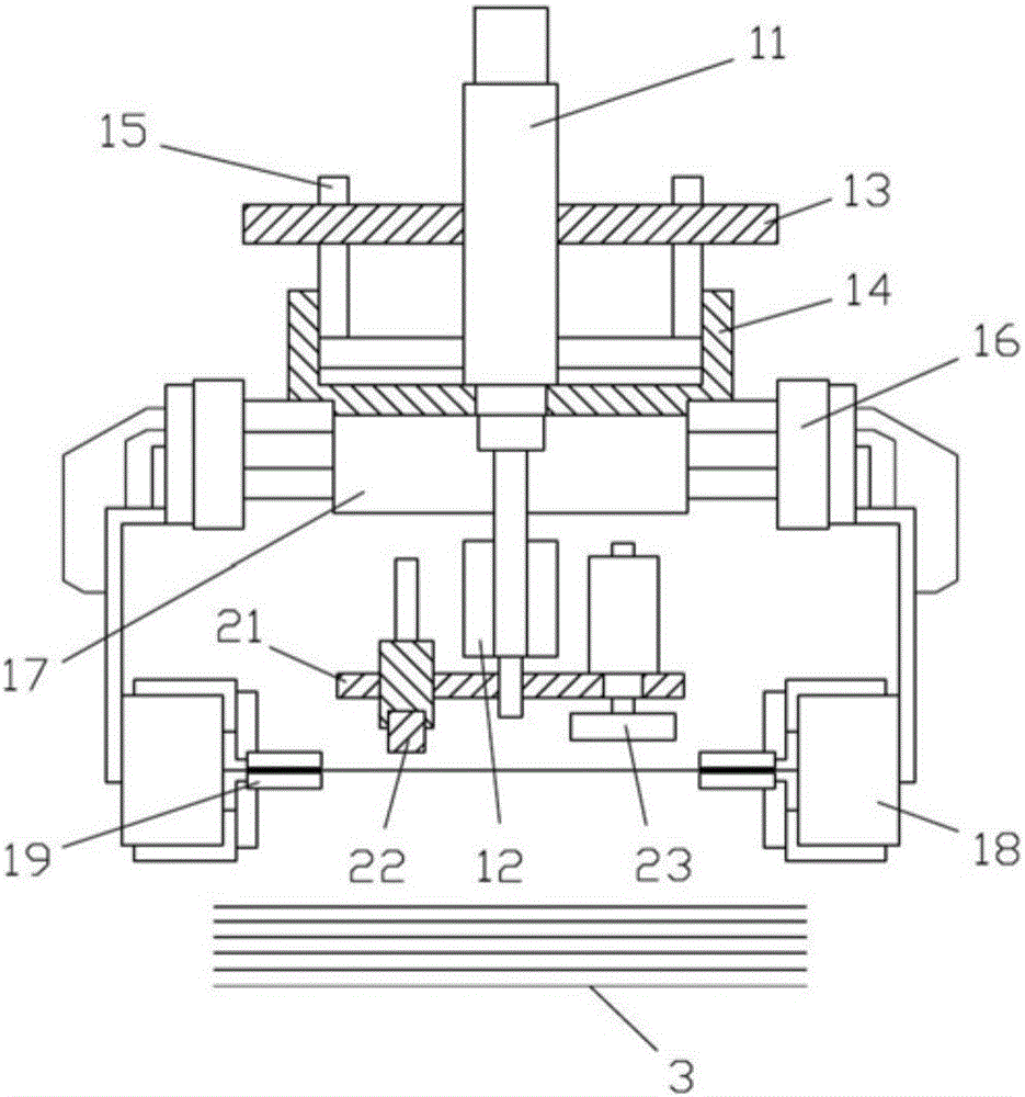Lifting dispensing device for ceramic substrate