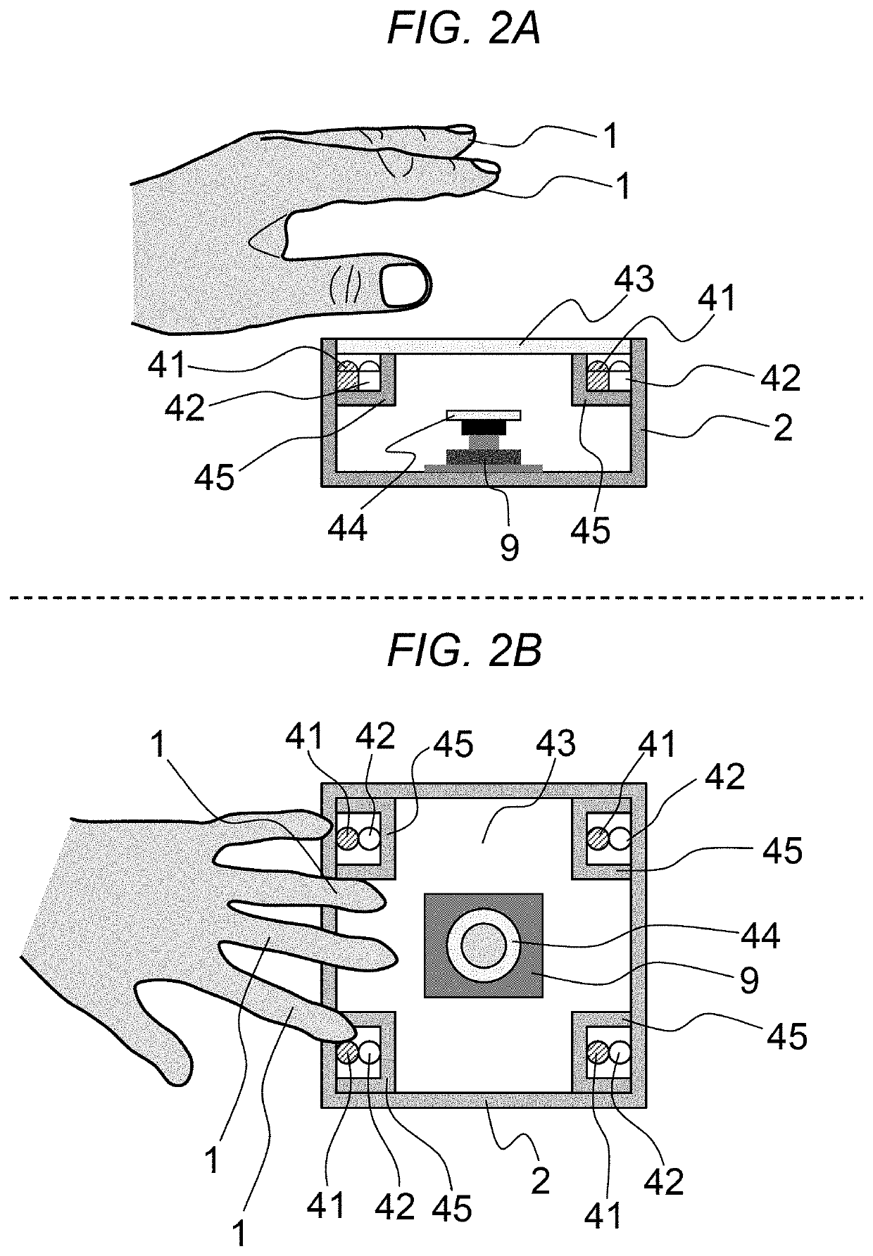 Biometric authentication device and biometric authentication method