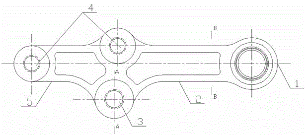A Processing Technology of Transition Swing Arm of Steering Device of Heavy-duty Vehicle