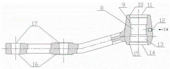 A Processing Technology of Transition Swing Arm of Steering Device of Heavy-duty Vehicle