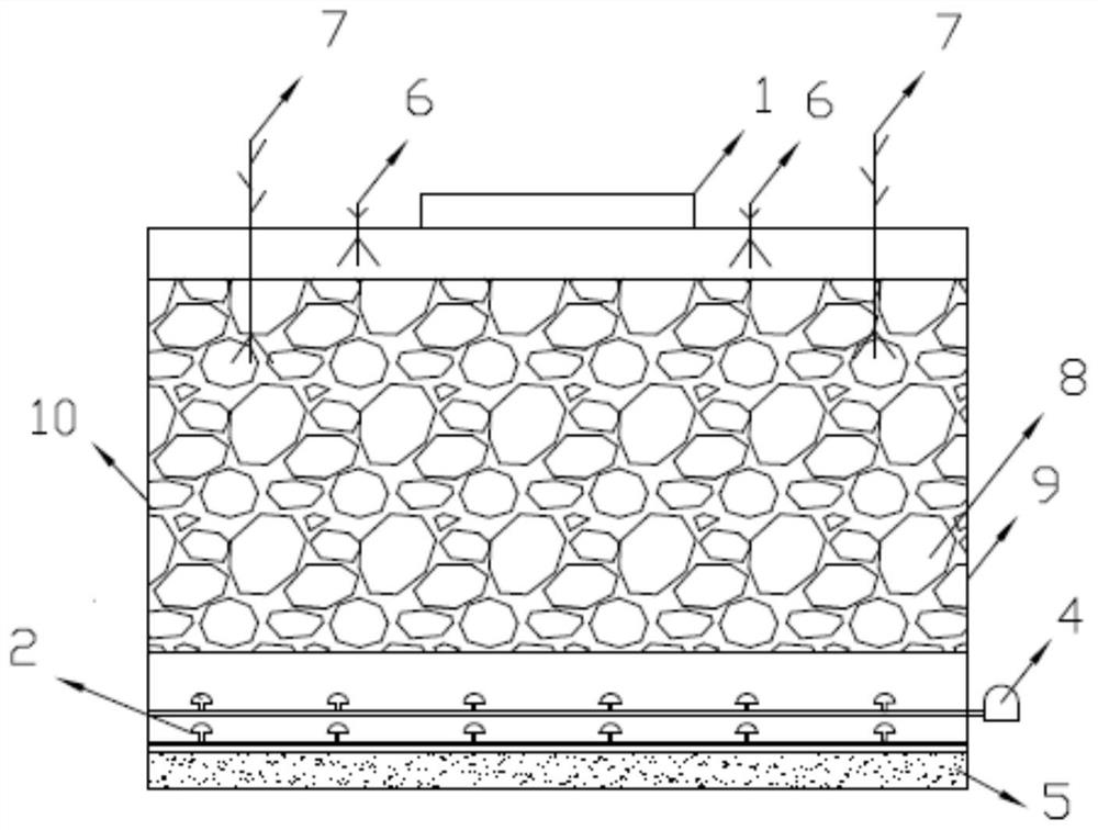 Method for restoring polluted river in drainage basin