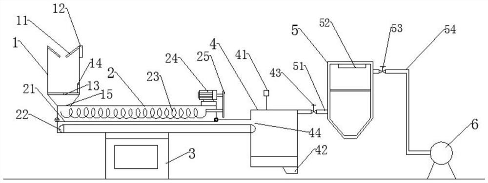 Biomass charcoal cultivated land heavy metal contaminated soil remediation conditioner preparation system