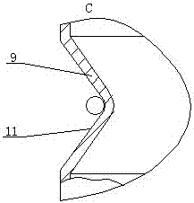 A cage-type steel bar connector with a cone and its construction method