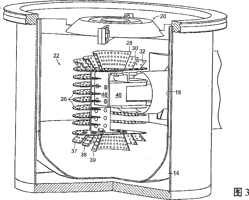 High conductance cryopump for type iii gas pumping